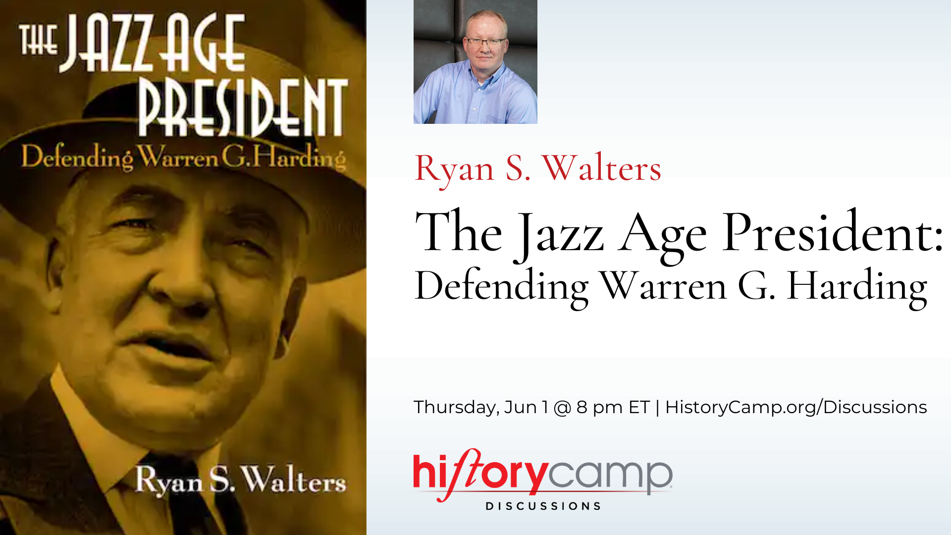 Ryan Walters – The Jazz Age President