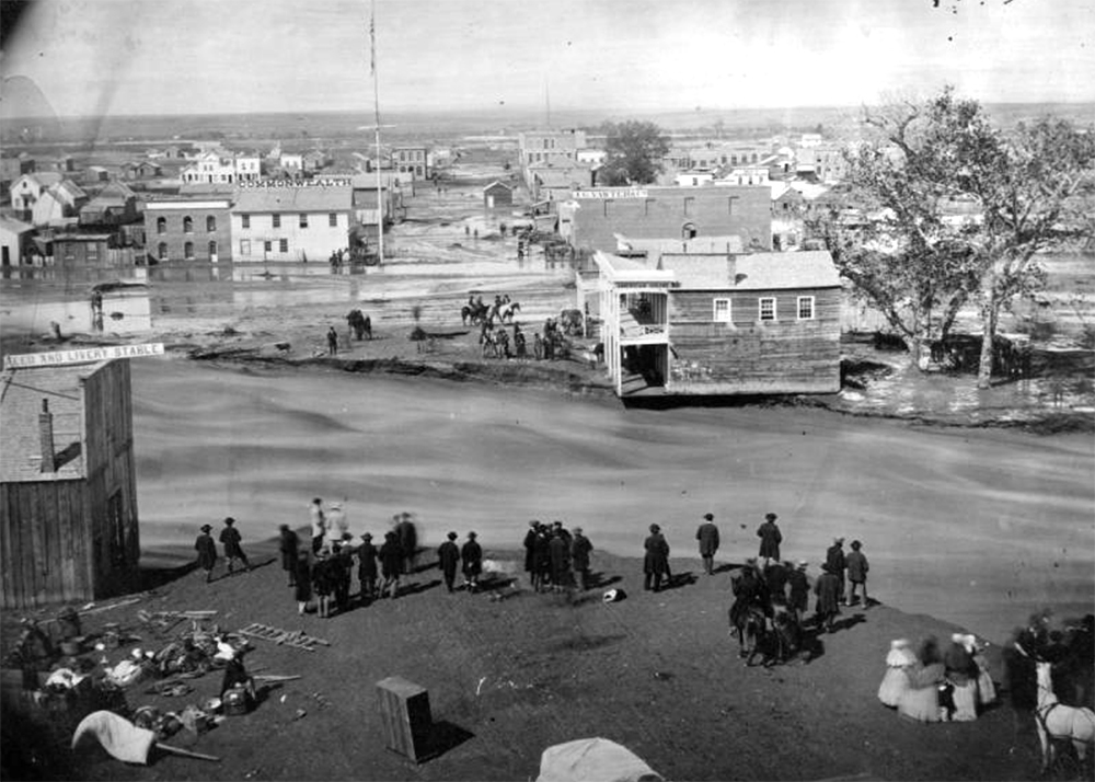 The 1864 Flood that Left Mary Stranded (Four Mile Historic Park, Denver, CO)